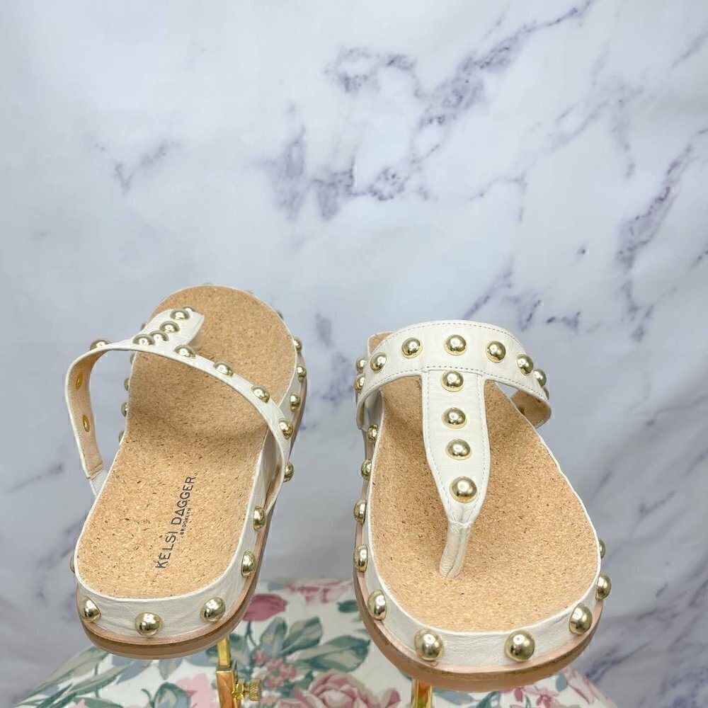 Kelsi Dagger Brooklyn | Surface Studded Slide Sandal | Sz 7 - Picture 12 of 16